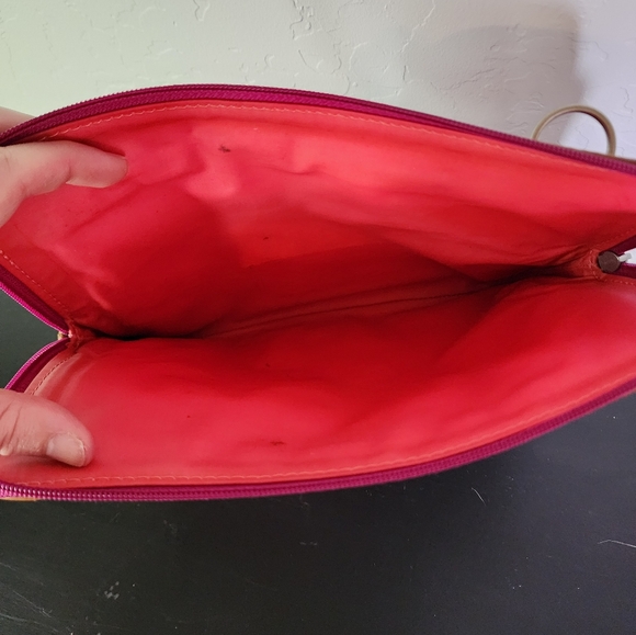 Fossil Multicolored Striped PVC Coated Tablet E Reader Case 10x8in - Picture 7 of 12